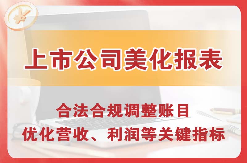 武安上市公司美化报表